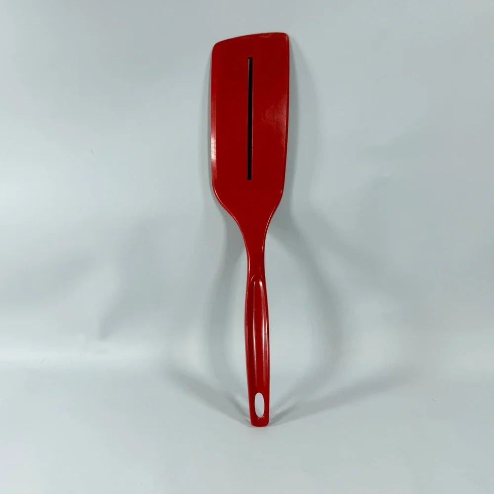 VTG Foley Spatula Turner Red Single Slott Nylon Kitchen Retro MCM Utensil Kitsch
